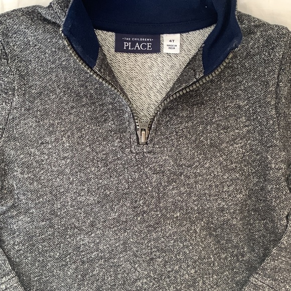 The Children’s Place quarter zip sweater - Picture 3 of 7
